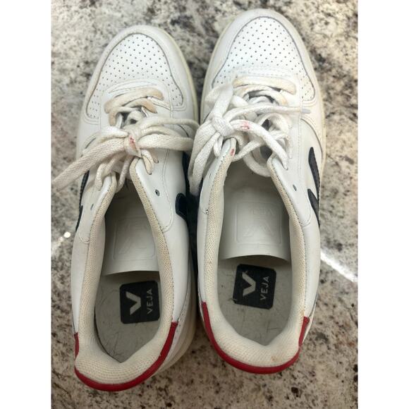 VEJA V-10 CWL WHITE NAUTICO PEKIN SIZE 39 W8/M6 - Picture 6 of 8